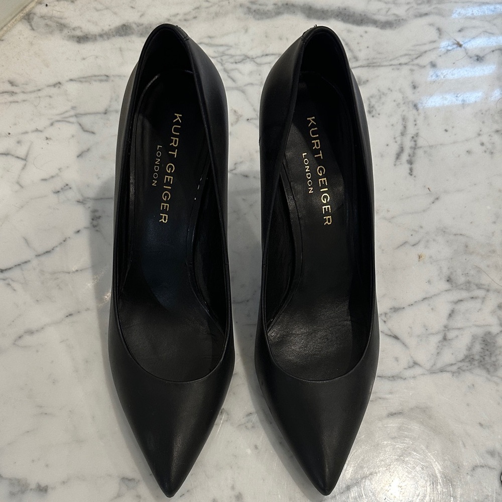 Kurt Geiger Sleek Black Heels
